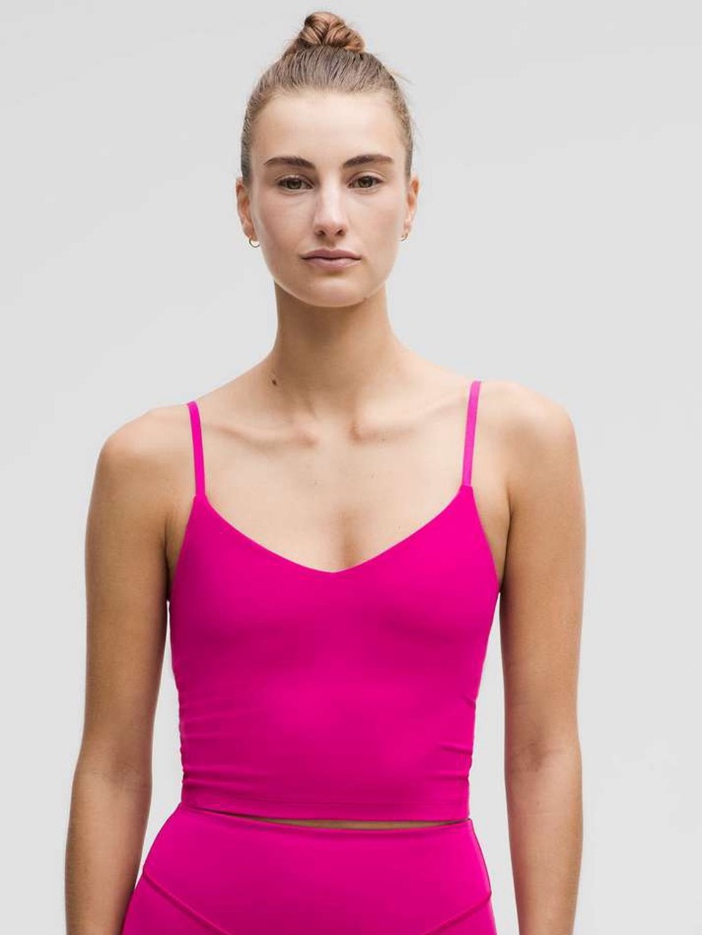 Lululemon Align Cropped Cami Tank Top *Light Support, A/B Cup -Ripened Raspberry